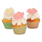 Preview: Marzipan Decorations - Daisies White / Pink